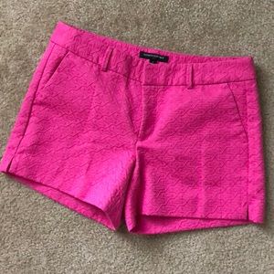 Pink patterned Banana Republic shorts